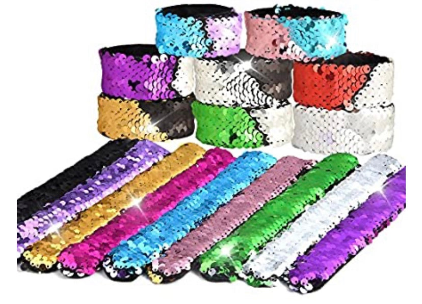 KIDS MAGIC SEQUIN SLAP BRACELTS